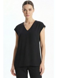 μαυρη ζαπονε κρεπ μπλουζα