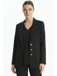 μαυρο σακακι κρεπ