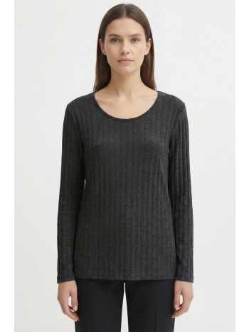 μαυρη πλεκτη ριπ μπλουζα σε ισια γραμμη σε προσφορά