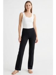 μαυρο ελαστικο παντελονι με μπασκα