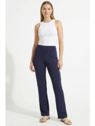 μπλε ελαστικο παντελονι με μπασκα