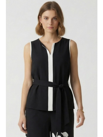 μαυρη αμανικη μπλουζα