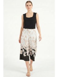 ελαστικη εμπριμε zip culotte