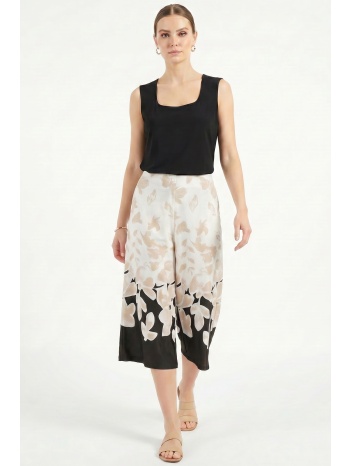 ελαστικη εμπριμε zip culotte