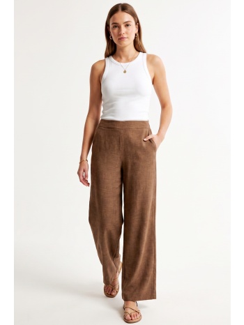 καφε παντελονα linen-look