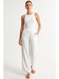 εκρου παντελονα linen-look