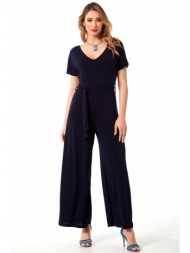 μπλε ολοσωμη ζαπονε φορμα με ζωνη