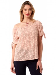 σομον κεντητη μπλουζα με ...