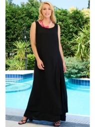 μαυρο μαξι φορεμα με ...