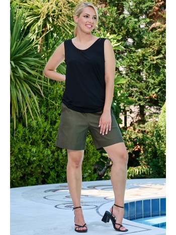 χακι σορτς με τσεπες σε προσφορά