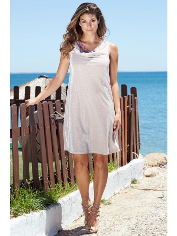 φορεμα lurex ντραπε σε προσφορά