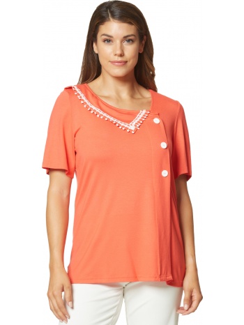 μπλουζα με γιακα και τρεσα σε προσφορά