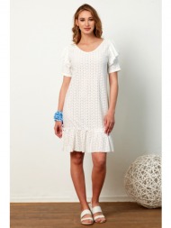 εκρου κηπουρ φορεμα με ...