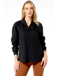 μαυρη πλεκτη ζακαρ ...