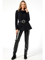 μαυρο παντελονοκολαν δερματινη