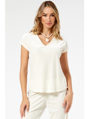 εκρου βελουδινη ζαπονε μπλουζα σε προσφορά