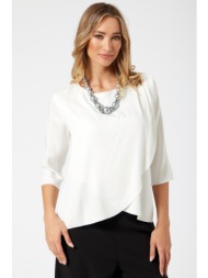 εκρου ασυμμετρη μπλουζα ...