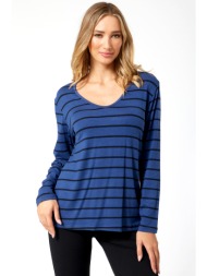 ριγε μπλουζα σε ισια ...