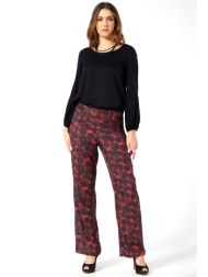 εμπριμε παντελονι σε ισια γραμμη με φερμουαρ