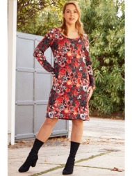 εμπριμε φορεμα σε ισια γραμμη