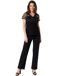 μαυρο ελαστικο παντελονι ...