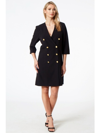 μαυρο κοντο φορεμα-σακακι