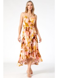 φλοραλ φορεμα φακελος με ...