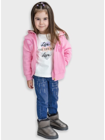 τζην παντελόνι mom fit | dark blue denim