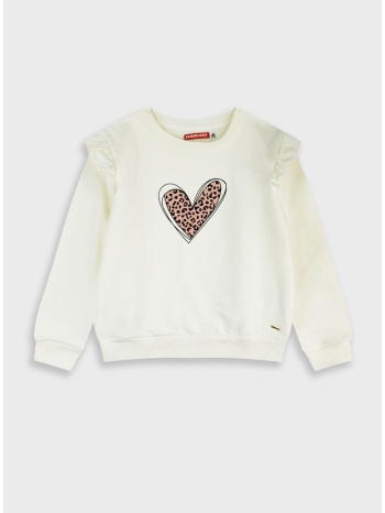 μπλούζα φούτερ | εκρου