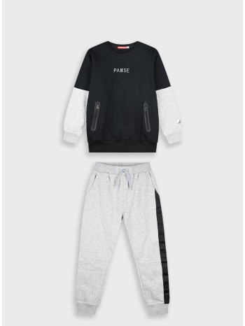 φούτερ φόρμα με τύπωμα | μελανζε