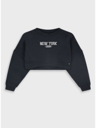 μπλούζα φούτερ | μαυρο