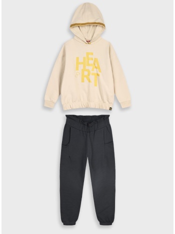 φούτερ φόρμα με τύπωμα | μαυρο