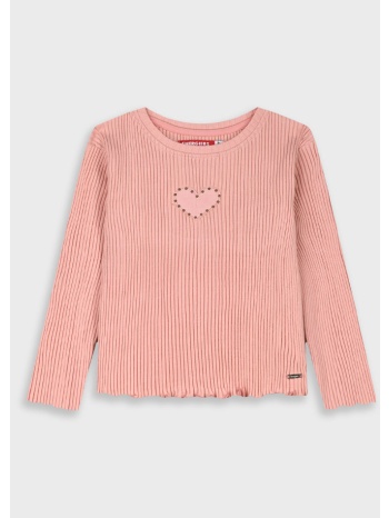 μακρυμάνικη ριπ μπλούζα | κουφετι