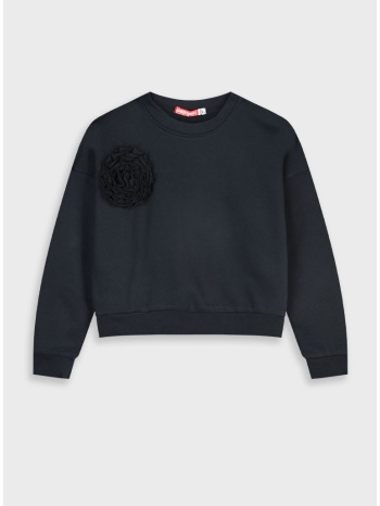 μπλούζα φούτερ | μαυρο