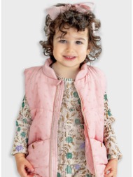 αμάνικο μπουφάν γιλέκο | σκονισμενο ροζ