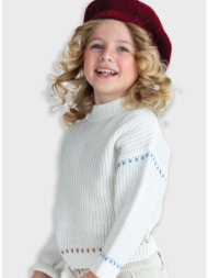 πλεκτή μπλούζα | εκρου