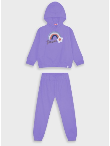 φούτερ φόρμα με τύπωμα | λεβαντα