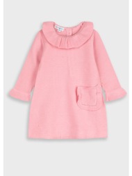 βρεφικό πλεκτό φόρεμα | τριανταφυλλι