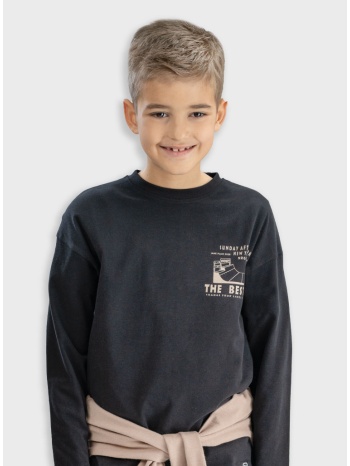 μακρυμάνικη μπλούζα | μαυρο