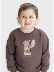 μπλούζα φούτερ | καφε