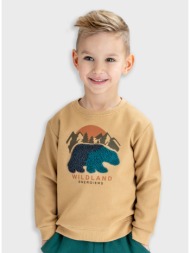 μπλούζα φούτερ | μπεζ