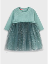 πλεκτό φόρεμα | φυστικι