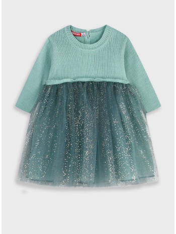 πλεκτό φόρεμα | φυστικι