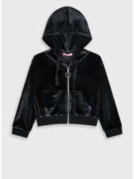 ζακέτα βελουτέ | μαυρο