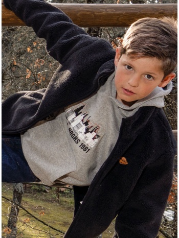 μπλούζα με κουκούλα | μελανζε