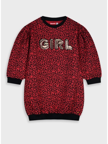 λεοπάρ φούτερ φόρεμα | μπορντω