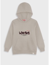 μπλούζα με κουκούλα | smoke grey