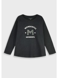 μακρυμάνικη μπλούζα | μαυρο