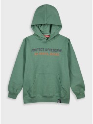 μπλούζα με κουκούλα | πρασινο της ερημου