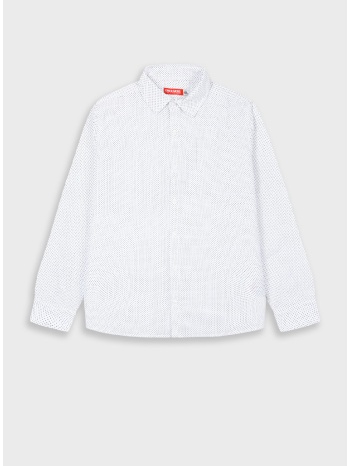 energiers basic line πουκάμισο για αγόρι | λευκο
